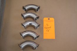 1.5" 90 DEGREE CLAMP ELBOWS B2CMP