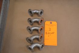1" 90 DEGREE CLAMP ELBOWS B2CMP