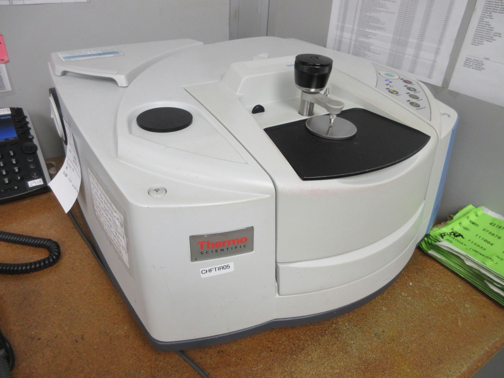 THERMO SCIENTIFIC NICOLET IS10 FTIR SPECTROMETER, S/N: AKX1602760