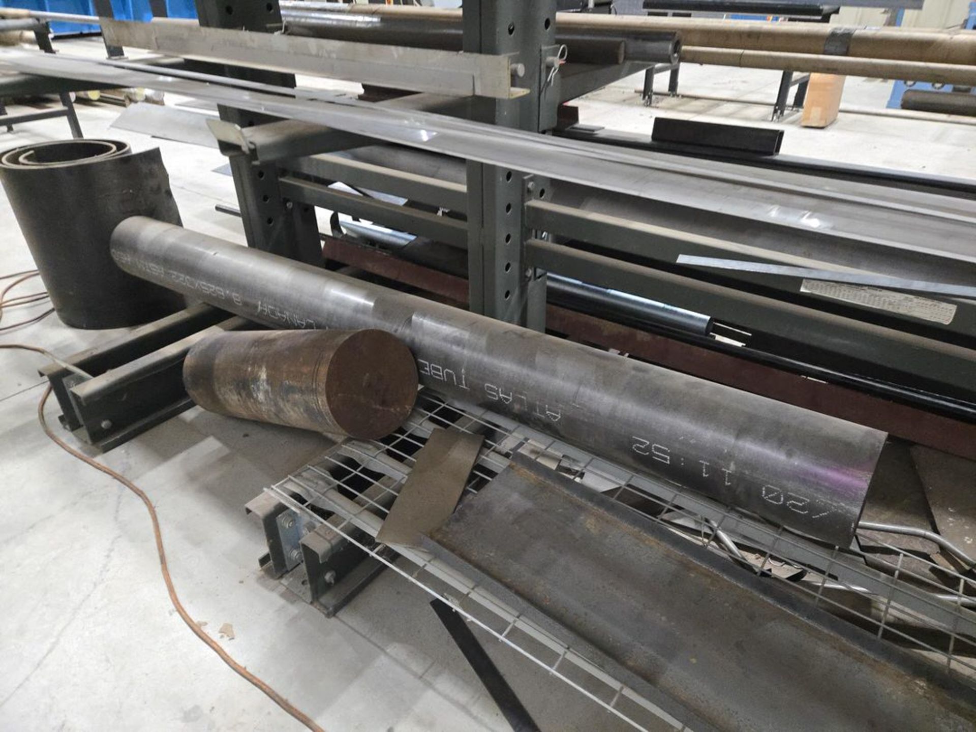 Rack and Contents, Mixed Bar Stock