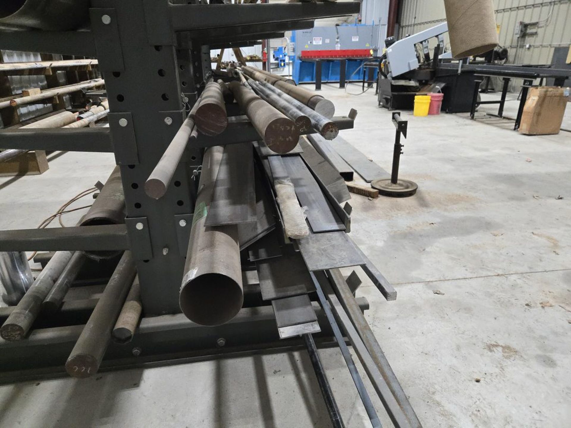 Rack and Contents, Mixed Bar Stock