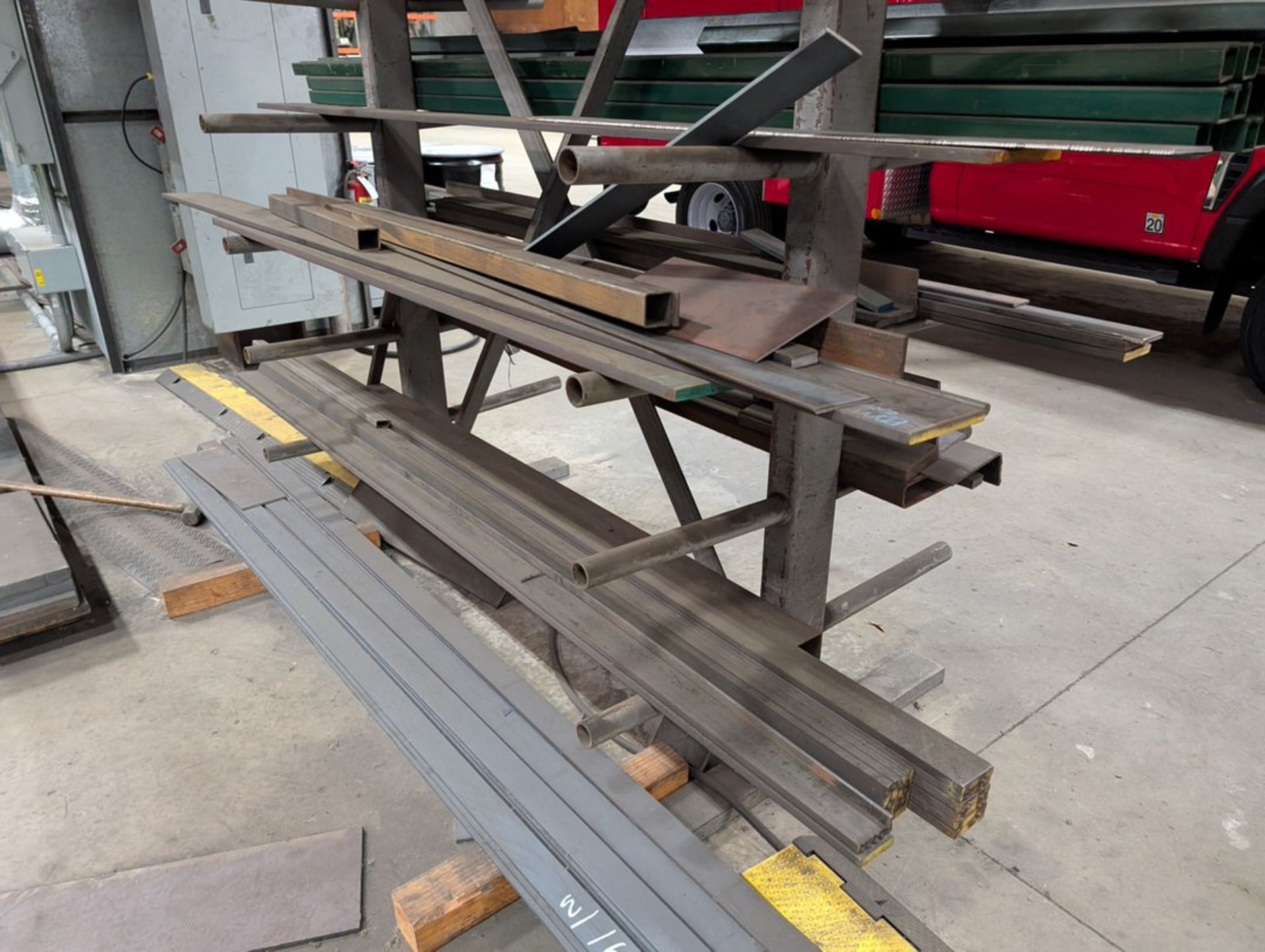 Double-Sided Rack W/ Raw Material Rack: 66