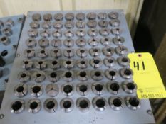 5C Round Collets w/ Rack