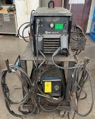 Miller Deltaweld 350 Welding Power Supply W/ 20 Series Wire Feeder (2018)