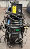 Miller Deltaweld 350 Welding Power Supply W/ 20 Series Wire Feeder (2023)
