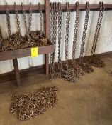 Lot of Assorted Size Chains