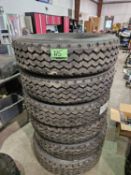 6 GOODYEAR 255/70R22 TIRES