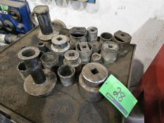 LOT OF ASSORTED LARGE SOCKETS