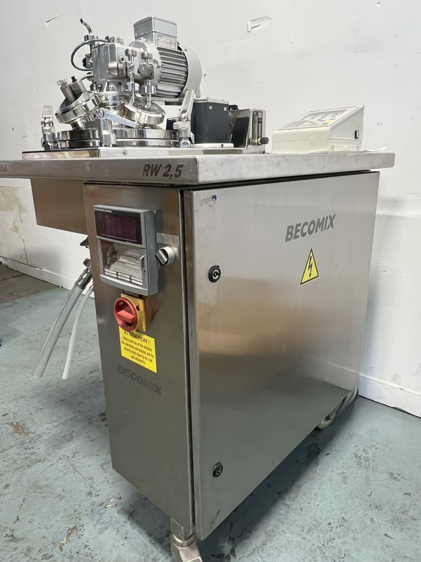 Becomix RW 2.5 Laboratory Homogenizing Mixer. Stainless Steel contact ...