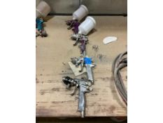 (4) Various Spray Guns