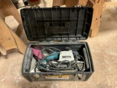 Makita 4"x24" Belt Sander W/ 20" Tuff Store Box