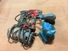 Senco Nail Gun, Makita Sanders, Trimmer
