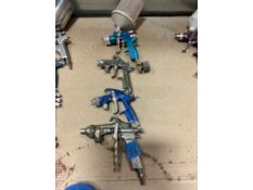 (4) Various Spray Guns