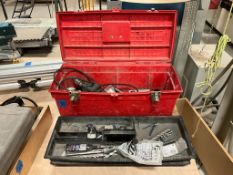 2' Tool Box W/ Bosch Drill Press Bits