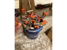 5 Gal. Bucket Full of Spring Clamps