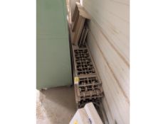 8' Convyor Rollers (8), Table Legs, Door, Misc. Wood Panels