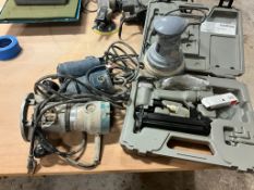 Buffer Polisher, Porter Cable Nail Gun, Routers