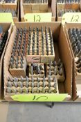 Lot - 1/16" Steel Letter and Number Stamp Sets in (1) Box (Located at Pattern Shop)