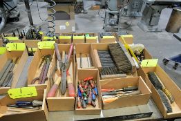 Lot - Various Hand Tools in (9) Boxes, Including: Brushes, Screwdrivers, Flashlights, Torx Wrenches,