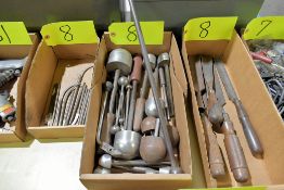 Lot - Woodworking Chisels and Fill-It Tools in (3) Boxes (Located at Pattern Shop)