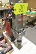 Milwaukee Cat No. 4292-1 1-1/4" Capacity Magnet Base Drill, s/n 504B198080093; Jacobs 18N 3/4" Drill