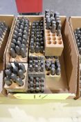 Lot - 3/16" Steel Letter and Number Stamp Sets in (1) Box (Located at Pattern Shop)