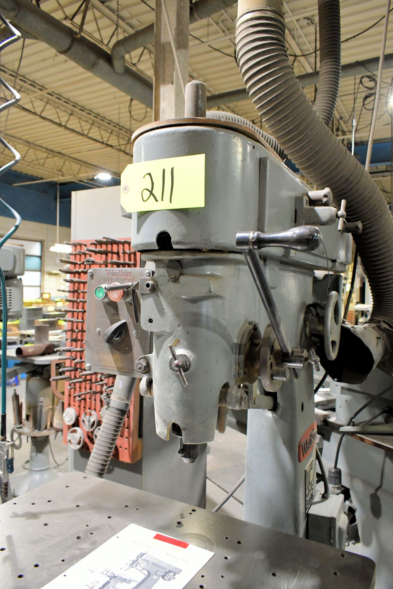 Wadkin Universal overhead Router S/N LQ 1214 (Located at Pattern Shop)