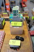 Lot - Extech Model 382200 DC Power Supply, Koyo Direct Logic Model 405 PLC Controller and Radio