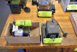 Dayton Model 2M145 1/2 HP 10,000 RPM AC-DC Series Motor with Shurflo Model 4UN25 15 PSI Flex Vane