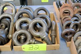 Lot - Large Eye Bolts in (1) Box