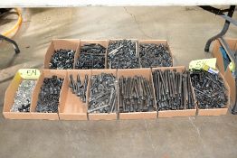 Lot - Allen Head Bolts, Thread Inserts and Screws in (11) Boxes