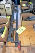 Lot - (2) 54" Bar Clamps