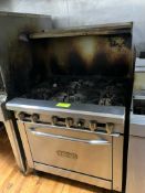 Royal 6-burner gas oven, model unknown