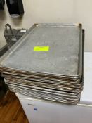 Lot of 20 aluminum sheet pans