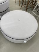 Tuffette Ottoman Silver Grey- Retail- $2,222.50
