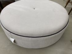 Tuffette Ottoman Silver Grey- Retail- $2,222.50