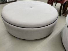 Tuffette Ottoman Silver Grey- Retail- $2,222.50