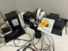 (1) Label Rewinder and (2) Dispensers (1) Label Rewinder Accessories, Model-GLR-50, (2)