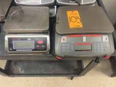 Table Top Digital Scales (1) Vision, Model TVS, 6 Pound x 0.02 Pound; (1) Ohaus Model RC31P1502, 3 x