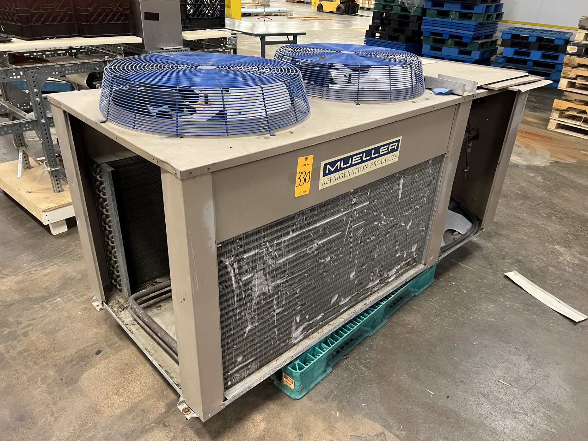 Mueller PAC 121S2-T3/HA Package Chiller 2-Fan Condenser, Compressor ...
