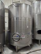 3,000 Gallon Maximum Capacity Mueller Stainless Steel Beverage Tank DF Jacketed, , Top Mounted