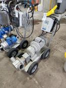 Criveller Group Portable Pump Cart CRV 80 Stainless Steel Pump, On Wheels, 4 kW Electric Motor
