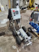 Alfa Laval Portable Pump Cart Stainless Steel Pump, On Wheels, 2 HP Electric Motor with Drive