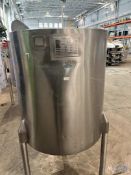VIATEC 100 GAL STAINLESS STEEL JACKETED MIX TANK