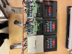 (3) ALLEN-BRADLEY POWERFLEX VFDS