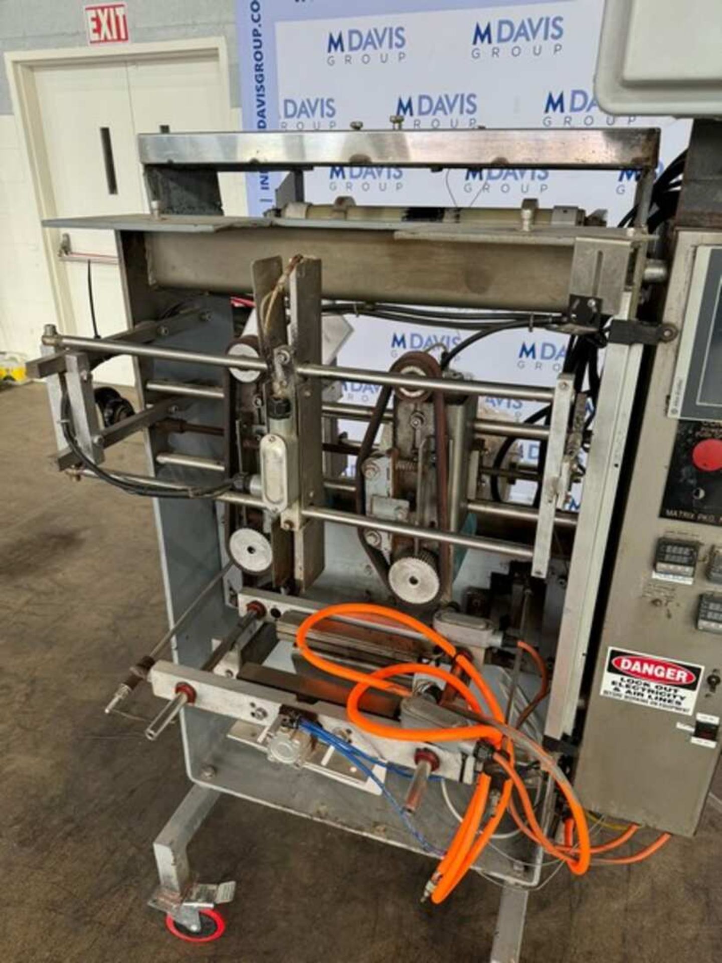Matrix Pkg. Machinery Inc. VFFS Unit, with Allen-Bradley Micro-Logix ...