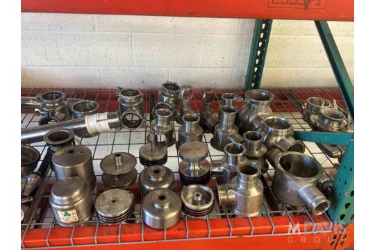 LARGE ASSORTMENT OF S/S AIR VALVE PARTS - Image 2 of 6