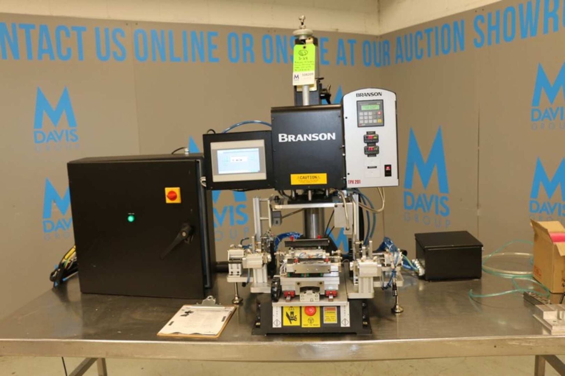 Branson Ultrasonic Thermal Processing System, Model 201-2TPX, SN ...
