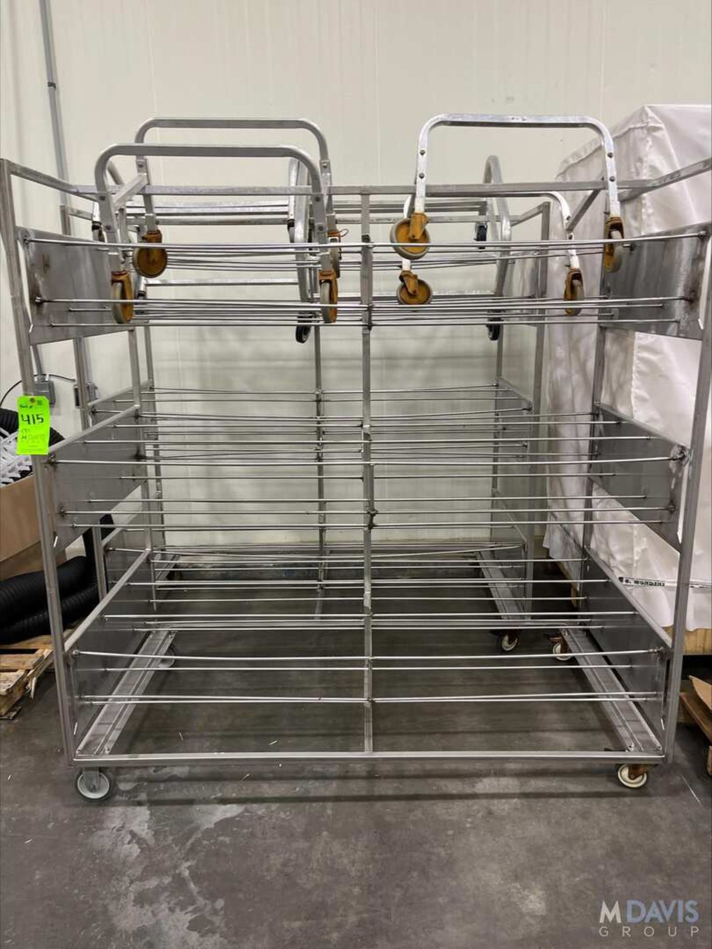 Holding Rackz (4) STAINLESS STEEL HOLDING RACKS (HANDLING, LOADING & SITE MGMT FEE ...