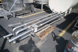 S/S Holding Tube - 3-Pass - 3" , 11' L, Mounted on S/S Frame (INV #69014) (LOCATED AT MDG AUCTION